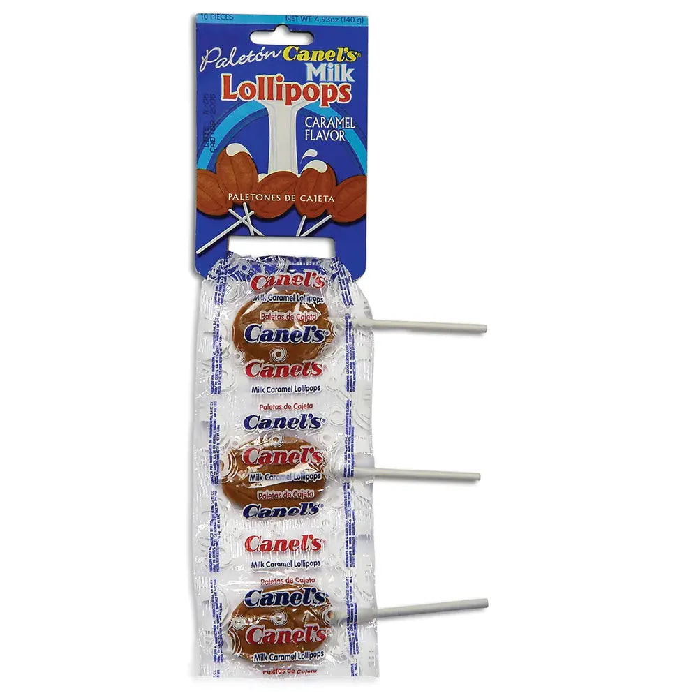 Wholesale La Vaquita Pop Strip Milk Lollipop 10ct (5pk)- Sweet indulgence at Mexmax INC.