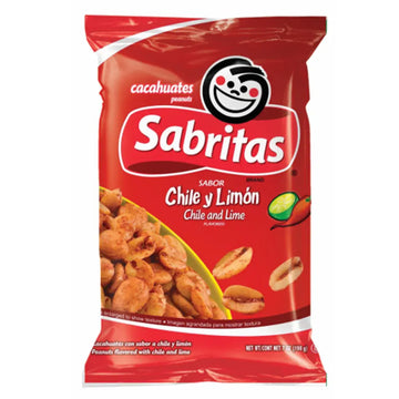 Sabritas Chile Lime Peanuts 7 oz