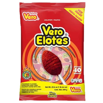 Vero Elote with Chilli Lollipop 40 ct