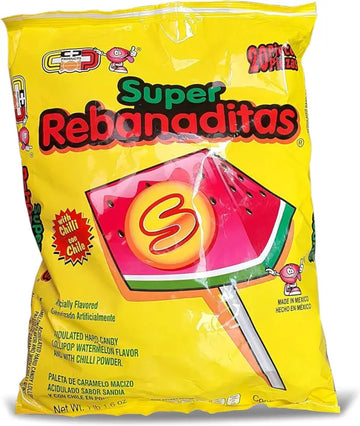 Super Rebanaditas Watermelon Pop 20 ct