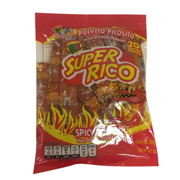 Dulces Rico Polvito Picosito Bolsa 20 ct