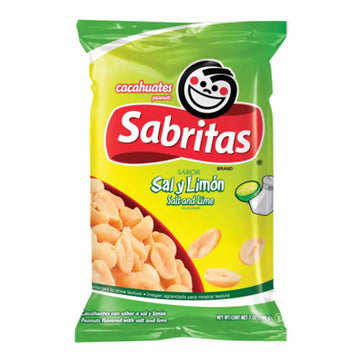 Sabritas Salt & Lemon Peanuts 7 oz