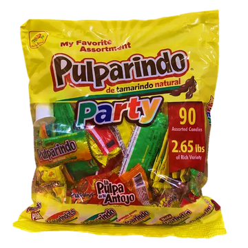 De La Rosa Party Mix Pulparindo 2.65 lb 90ct