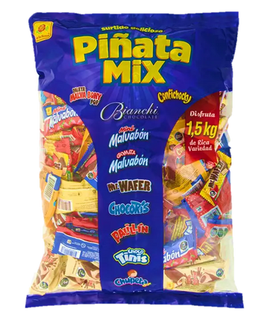 De La Rosa Pinata Mix Choc 1.5kg 3.3lb