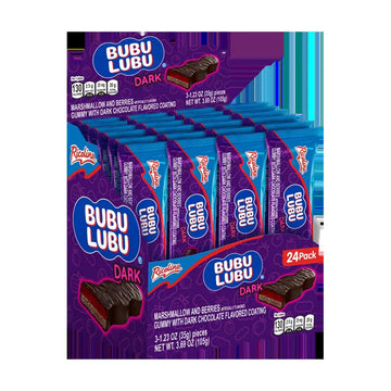 Bubulubu Berries Chocolate Oscuro (8x24unid) 1.23 oz