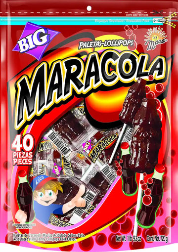 Mara Big Maracola Lollipops 40 ct