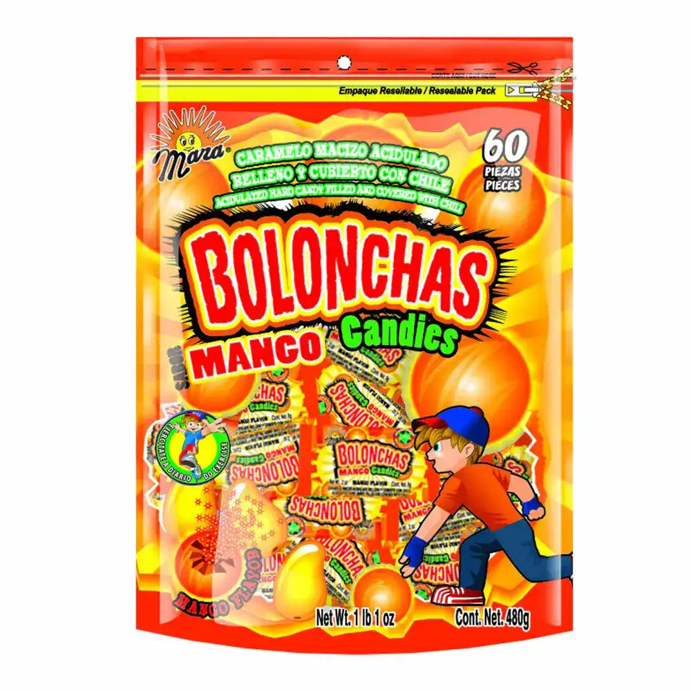 Wholesale MARA BOLONCHAS Mango Candy- Authentic Mexican candies at Mexmax INC