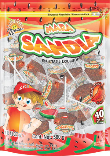 Mara Sandia Lollipop with Chilli  40 ct