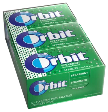 Orbit Gum Spearmint 14 pc