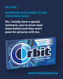 Wholesale Orbit Gum Peppermint Refreshing chewing gum available at Mexmax INC.