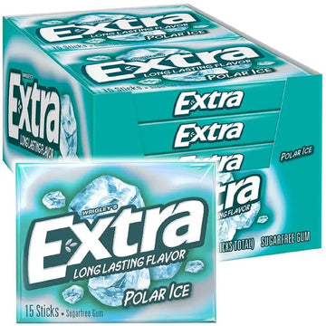 Extra Polar Ice Slim Pack Gum 15 ct