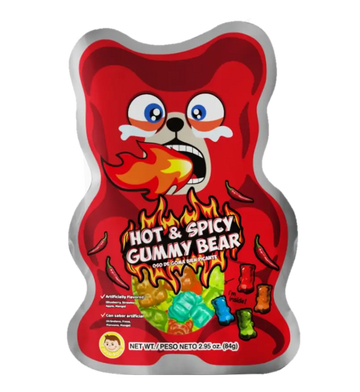 Pocas Hot & Spicy Gummy Bear 2.46 OZ