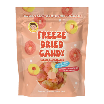 Josh Bosh Freeze Dried Candy Peach Rings 1.97 oz