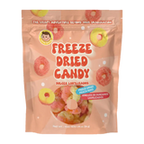 Josh Bosh Freeze Dried Candy Peach Rings 1.97 oz available at Mexmax INC, ideal for wholesale buyers.