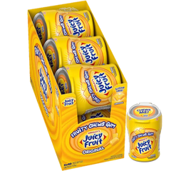 Wrigley Juicy Fruit Gum Bottle - 40 Pc