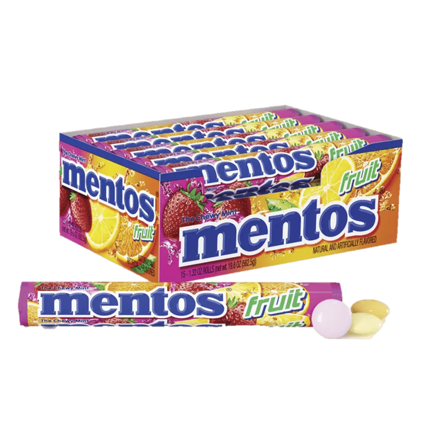Mentos Roll Mixed Fruit - 1.32 oz