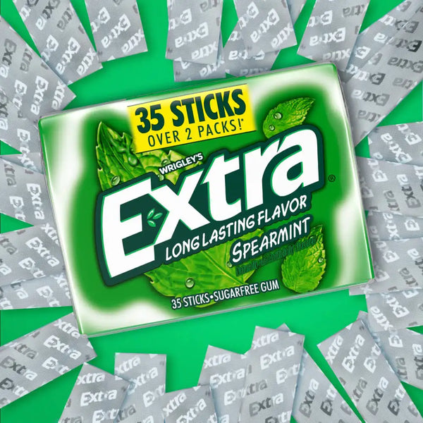 Extra Spearmint Mega - 35 Stk