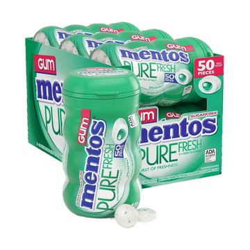 Mentos Gum Spearmint 50 pc