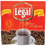 Cafe Legal Roast & Ground Pouch Coffee 180 Pouches 1 oz - Case - 180 Units