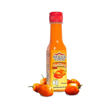 Mexico Lindo Red Habanero Sauce 5 oz