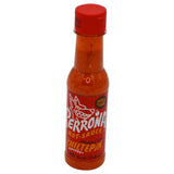 Wholesale La Perrona red chiltepin hot sauce, 5 oz bottle, available at Mexmax INC.