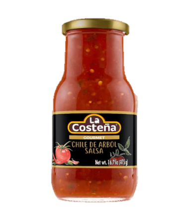 La Costena Chile De Arbol Salsa Gourmet 16.7 oz