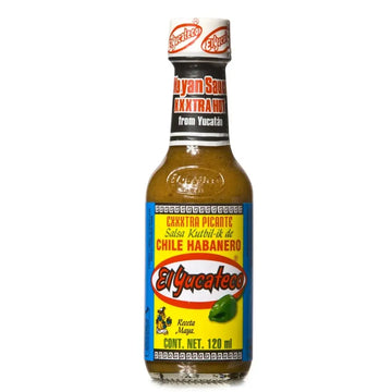 El Yucateco XXXtra Habanero Hot Sauce 4 oz