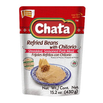 Chata Refried Bean with Chilorio  15.2