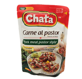 Chata Pork Meat Pastor Pouch 8 oz - Case - 12 Units