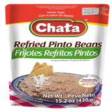 Chata Refried Pinto Beans - Case - 12 Units