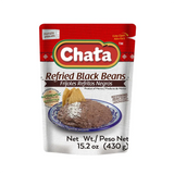 Chata Refried Black Beans - Case - 12 Units
