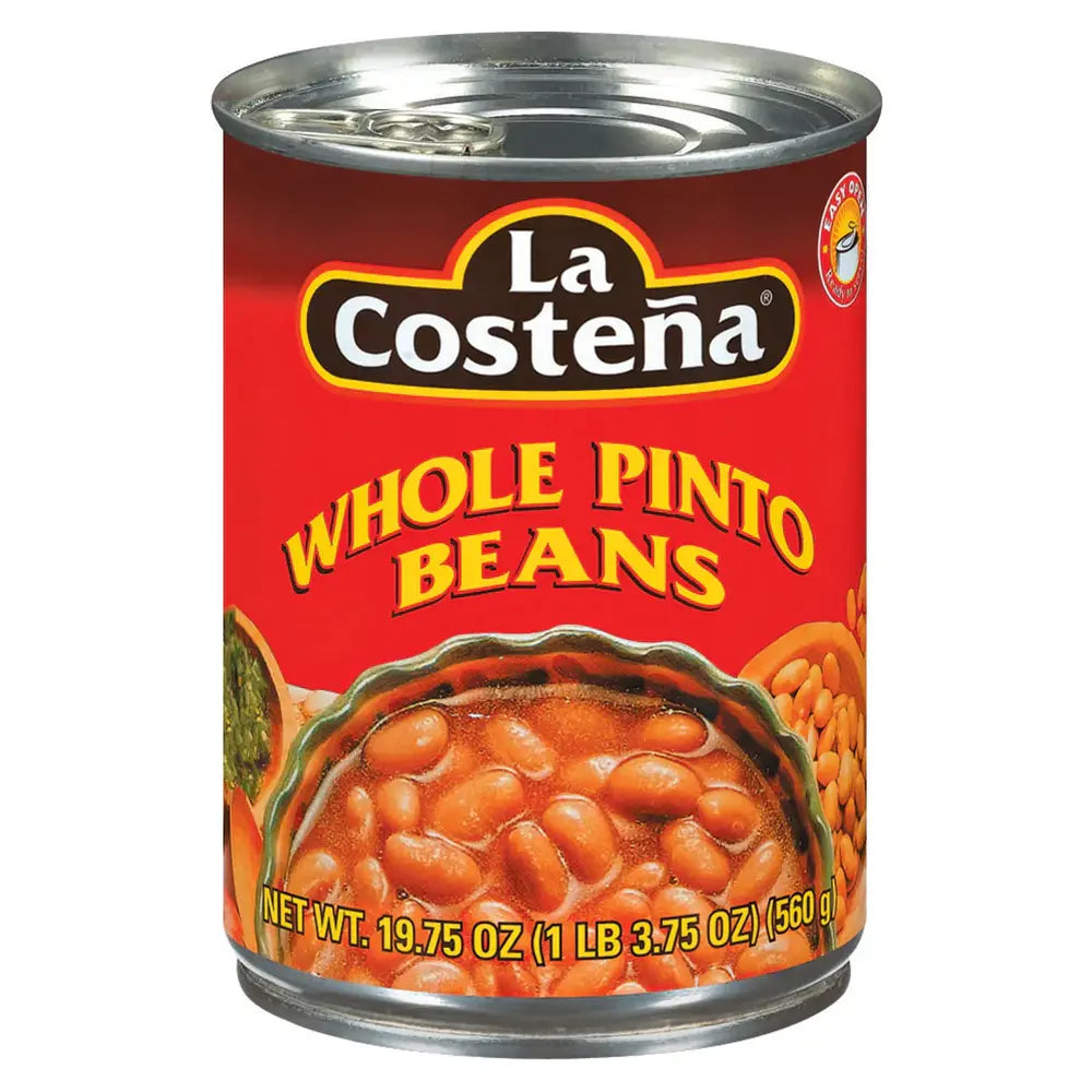 Wholesale La Costena Whole Pinto Beans 19.75oz Can- Stock up at Mexmax INC
