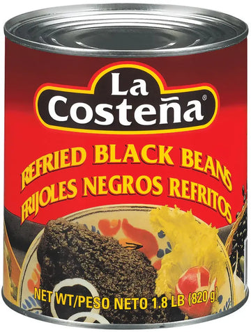 La Costeña Refried Black Beans 28.9 oz