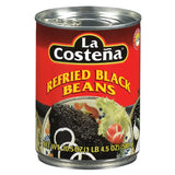 Wholesale La Costena Refried Black Beans Can 20.5oz- Authentic Mexican flavors at Mexmax INC