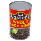 Wholesale La Costeña Whole Black Beans 40 oz - Mexmax INC