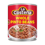 Wholesale La Costeña Whole Pinto Beans 29 oz - Authentic Mexican Groceries at Mexmax INC