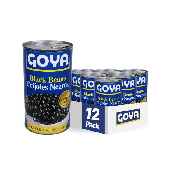Goya Black Beans 46 oz Case 12 Units