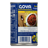 Goya Whole Black Beans 15.5 oz - Case - 24 Units