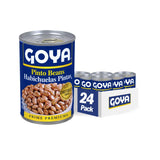 Goya Whole Pinto Beans 15.5 oz - Case - 24 Units