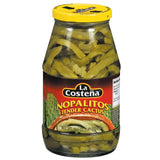 Wholesale La Costena Nopalitos Glass Jar 29.1oz - Best prices at Mexmax INC for bulk buyers!