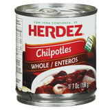 Herdez Chipotle Pepper 7 OZ - Case - 12 Units