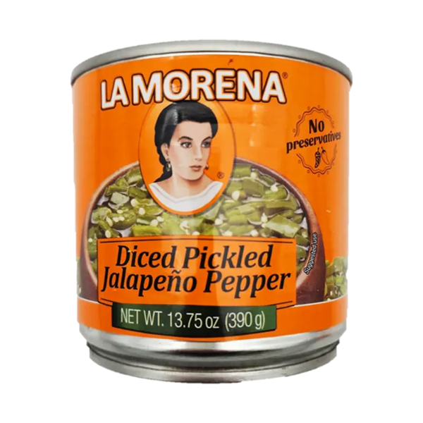 たまごはん② La Morena Diced Pickled Jalapeno Pepper - 13.75 oz