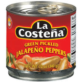 Wholesale La Costeña Whole Jalapeño- Authentic Mexican Flavor in a Can