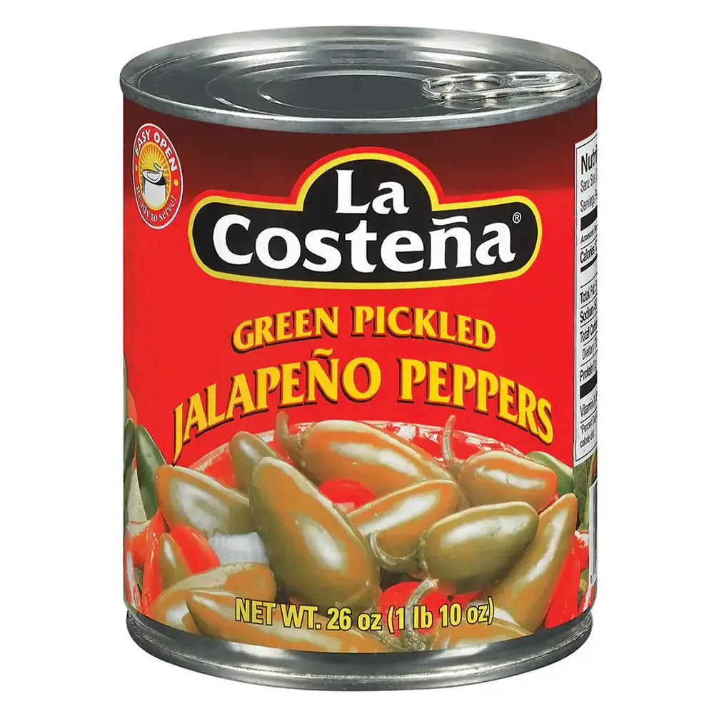 La Costena Whole Jalapeno 26oz - Wholesale Mexican Groceries