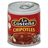 La Costeña Chipotle Pepper Wholesale Mexican groceries at Mexmax INC.