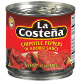 Wholesale La Costeña Chipotle Pepper- A smoky and spicy addition to your dishes 7oz can.