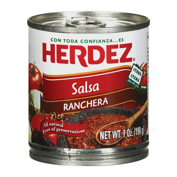 Herdez Mexican  Ranchera Salsa (can) 7 oz