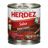 Wholesale Herdez Ranchera Sauce Can 7oz- Authentic Mexican flavor in bulk at Mexmax INC.
