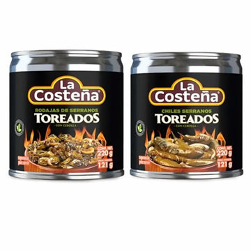 La Costeña Toreados Whole Peppers 7.76 oz