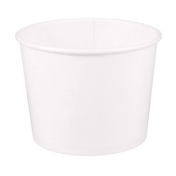 Paper Food Container White Round - 32 oz